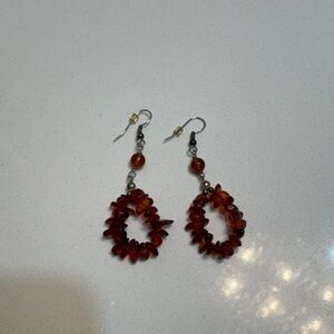 Elegant Amber Earrings